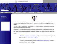 Tablet Screenshot of matsci.ca